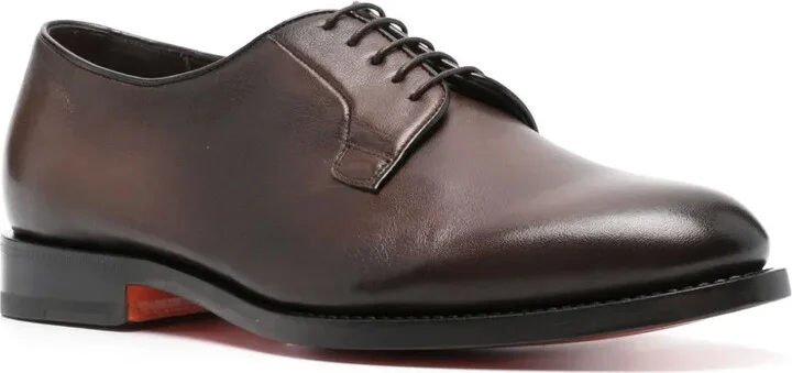 Leather Derby Shoes - Image 2