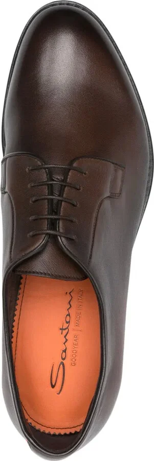 Leather Derby Shoes - Image 4