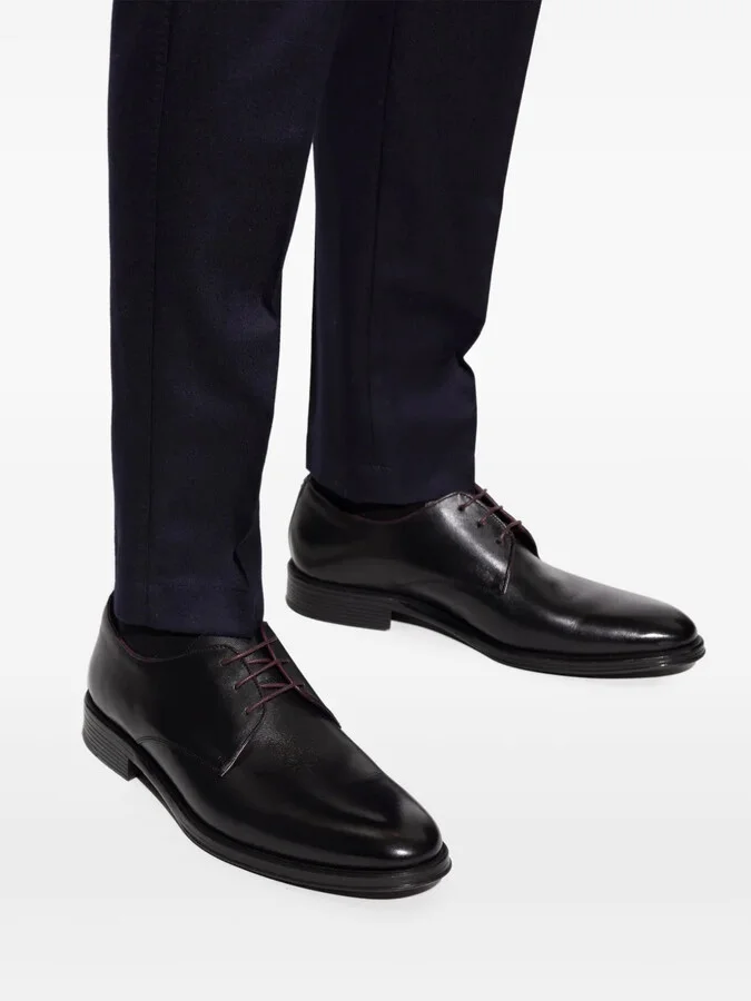 Leather Derby Shoes - Image 5