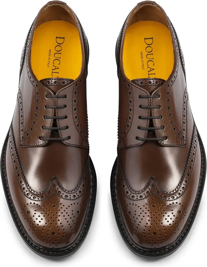 leather Derby shoes - Image 3
