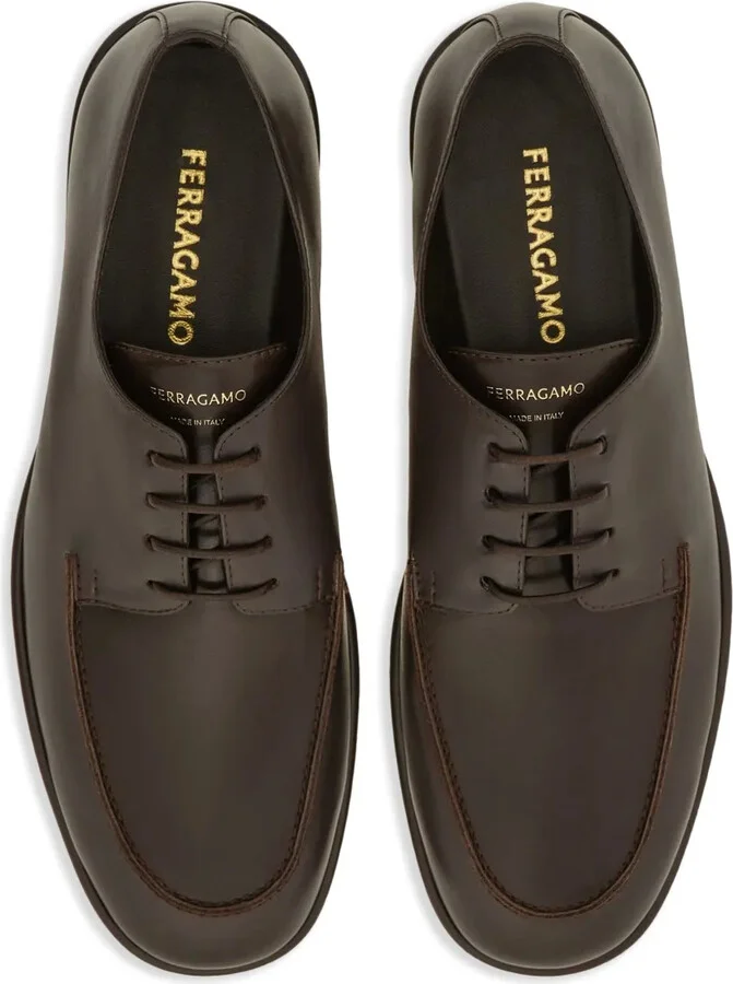 Leather Derby Shoes - Image 3