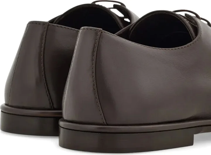 Leather Derby Shoes - Image 5