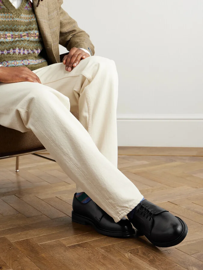 Leather Derby Shoes - Image 2