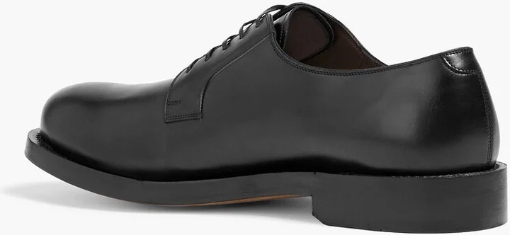 Leather derby shoes - Image 3