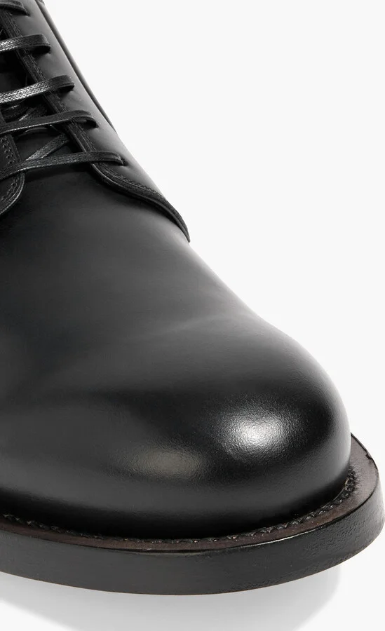 Leather derby shoes - Image 4