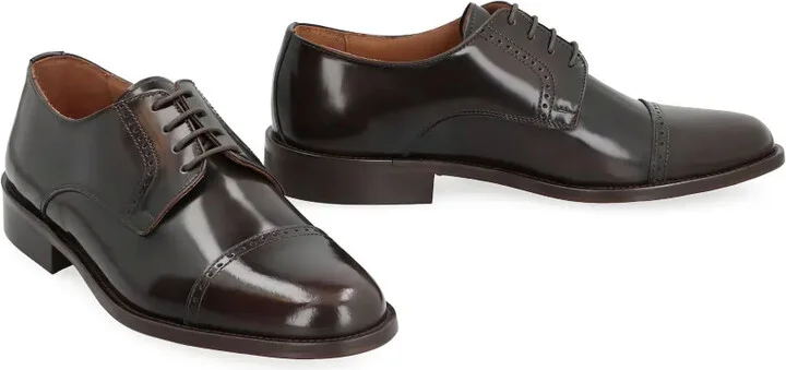 leather Derby shoes - Image 2