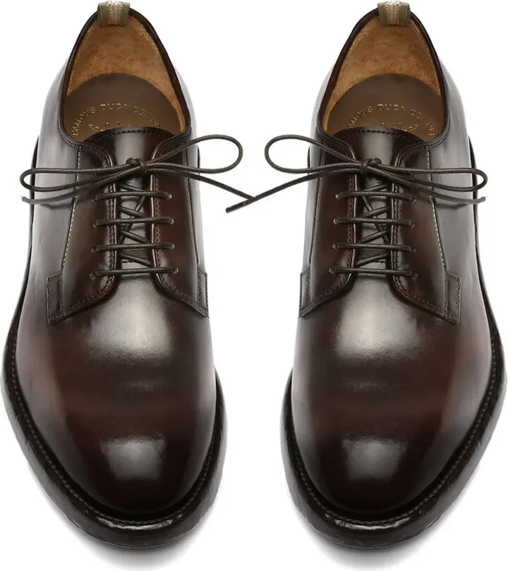 Leather Derby Shoes - Image 4