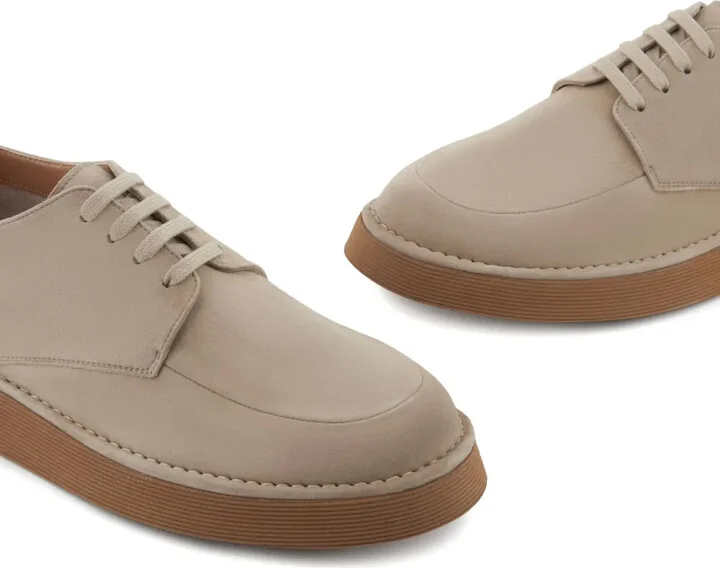 Leather Derby Shoes - Image 5
