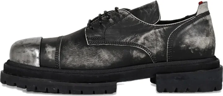Leather Derby Shoes - Image 3