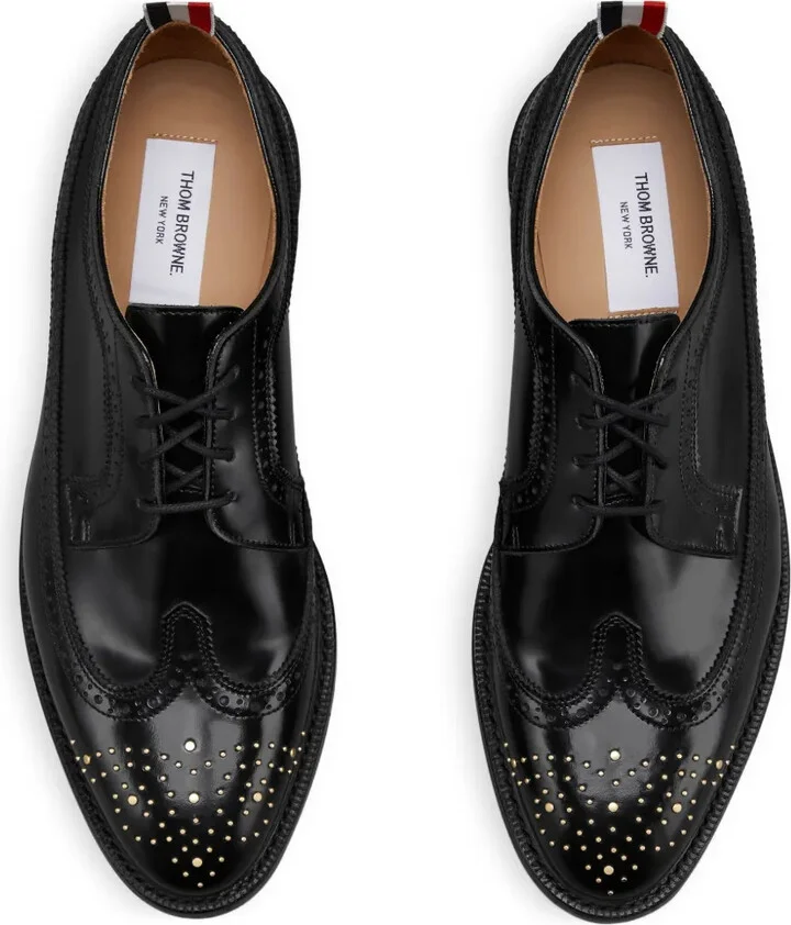 leather Derby shoes - Image 3