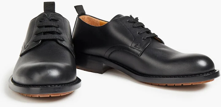 Leather derby shoes - Image 2