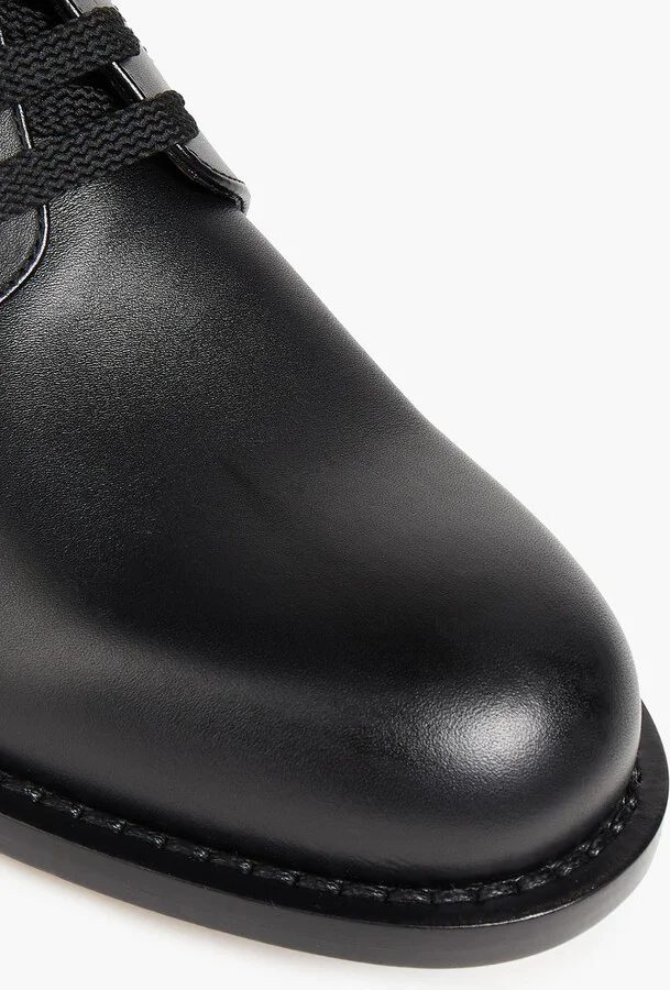Leather derby shoes - Image 4
