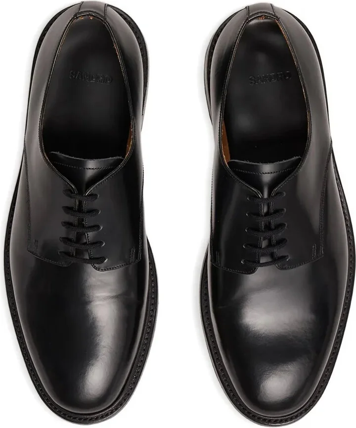 Leather Derby Shoes - Image 3