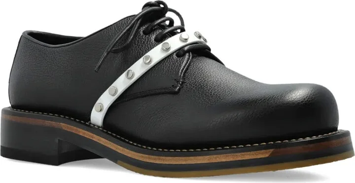 leather Derby shoes - Image 2