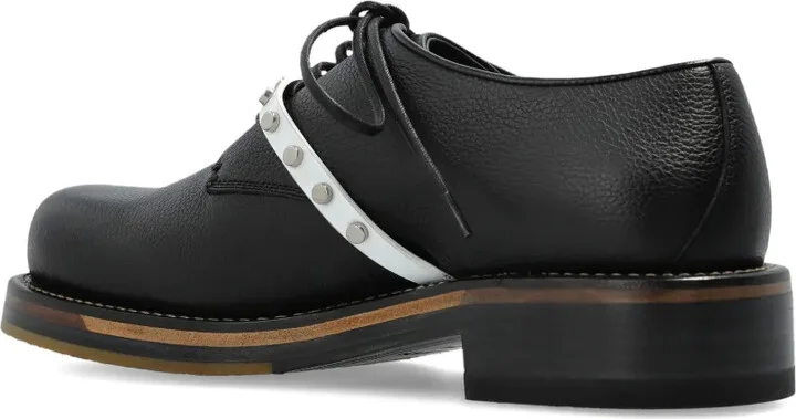 leather Derby shoes - Image 3
