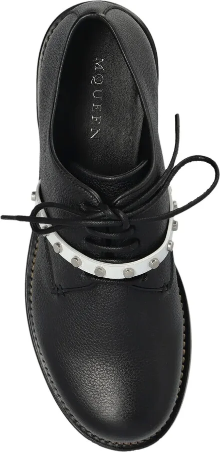 leather Derby shoes - Image 4