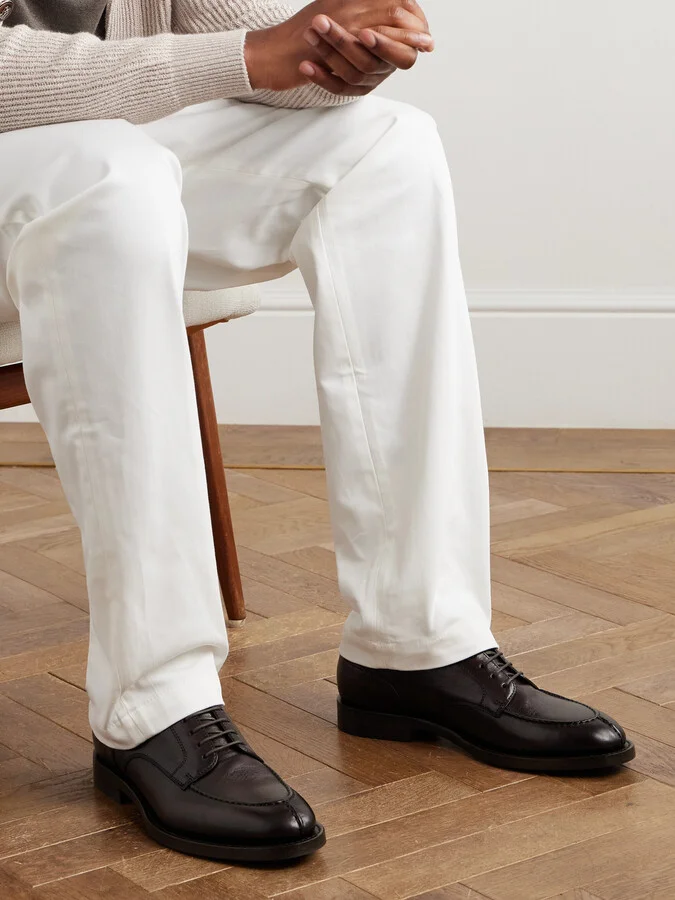 Leather Derby Shoes - Image 2