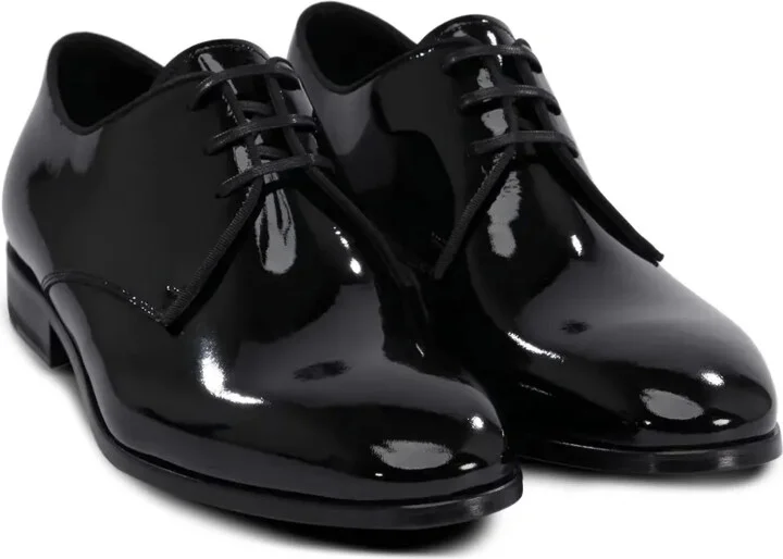 leather Derby shoes - Image 2