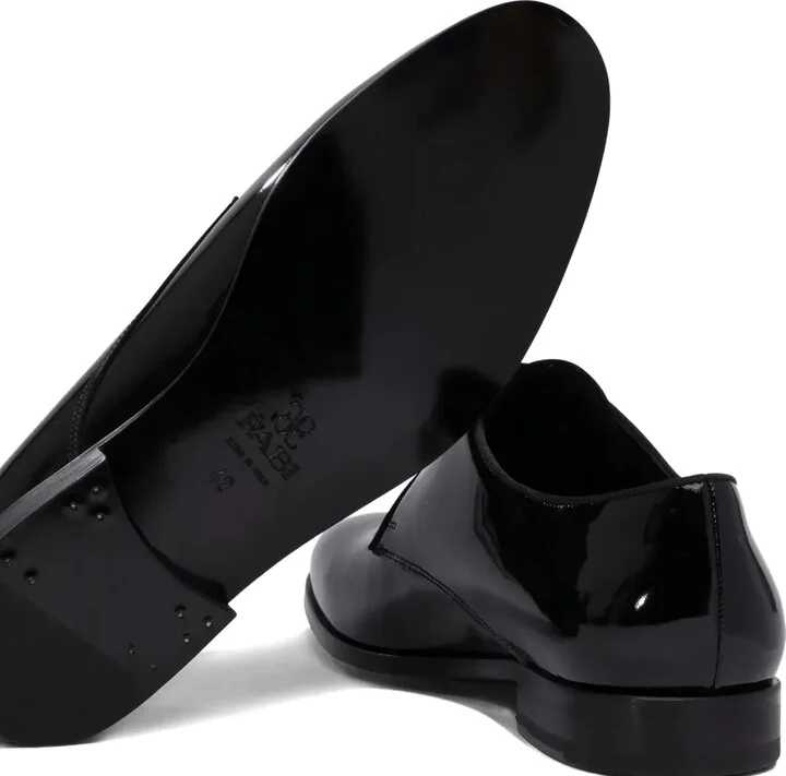 leather Derby shoes - Image 4