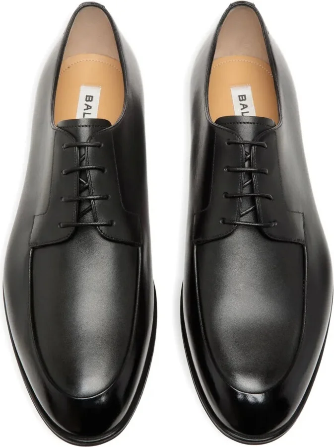 Leather Derby Shoes - Image 4