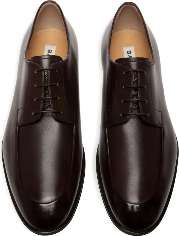 Leather Derby Shoes - Image 3
