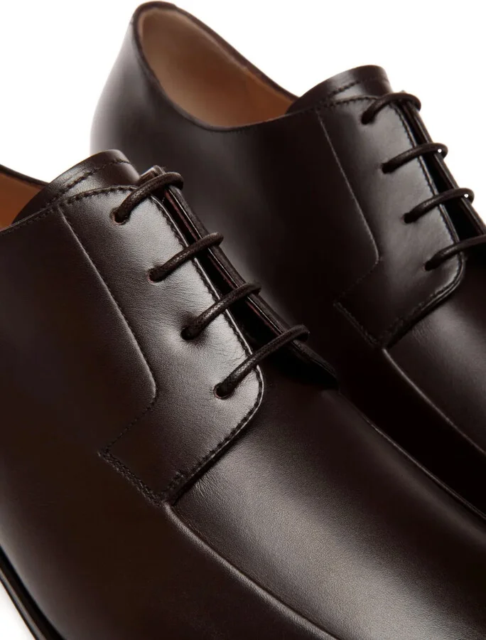 Leather Derby Shoes - Image 5