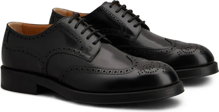 leather Derby shoes - Image 2
