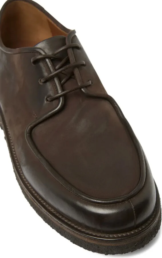 Leather Derby Shoes - Image 4