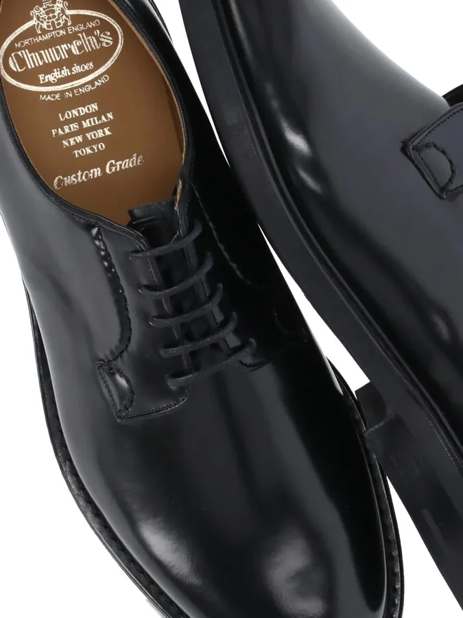 Leather Derby Shoes - Image 4