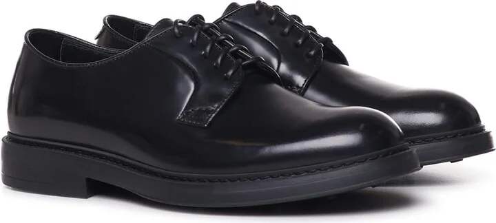 Leather Derby Shoes - Image 3