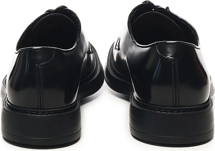 Leather Derby Shoes - Image 4