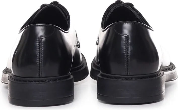 Leather Derby Shoes - Image 5
