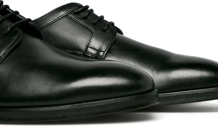 Leather Derby Shoes - Image 3