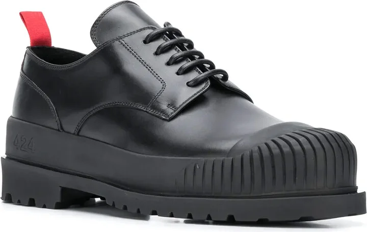 leather Derby shoes - Image 2
