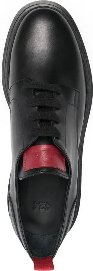 leather Derby shoes - Image 4