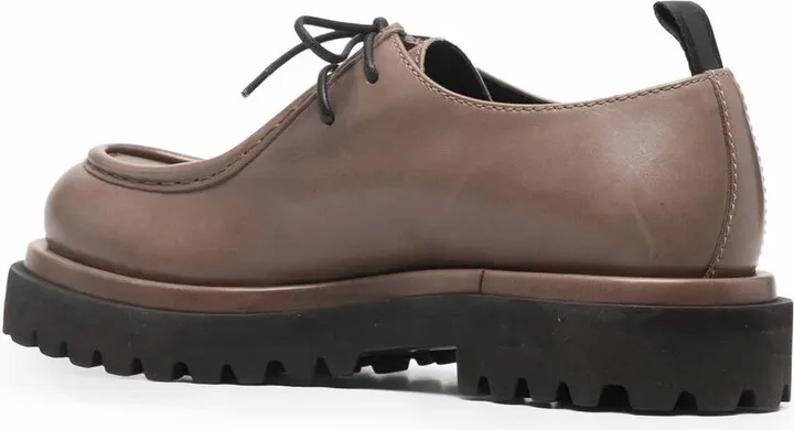 leather Derby shoes - Image 3