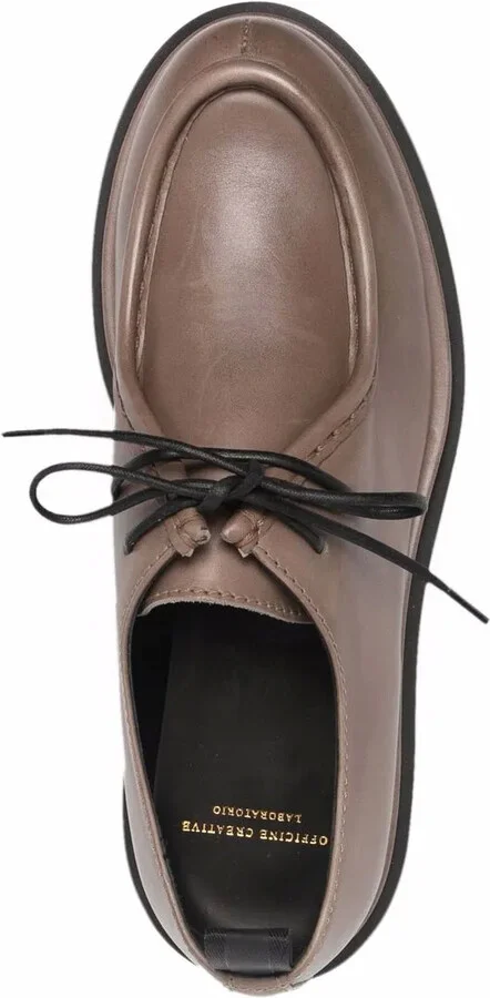 leather Derby shoes - Image 4