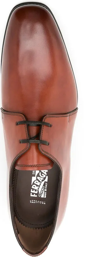 leather Derby shoes - Image 4