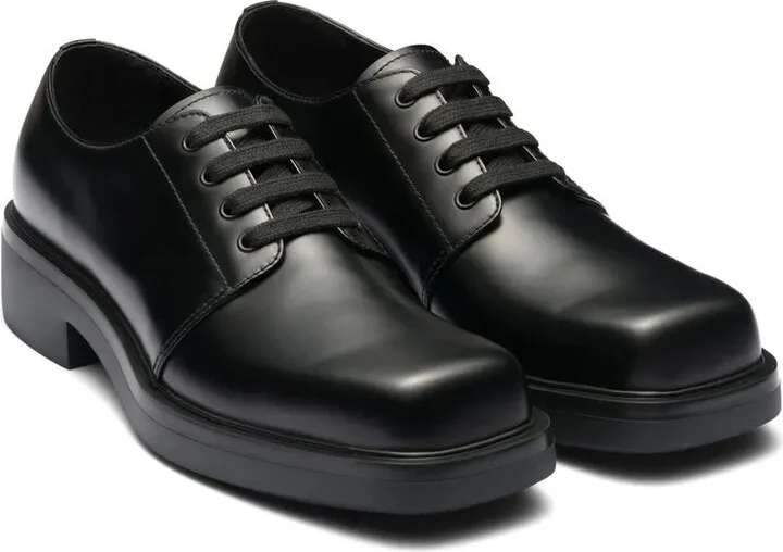 leather Derby shoes - Image 2