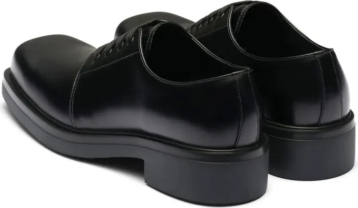 leather Derby shoes - Image 3