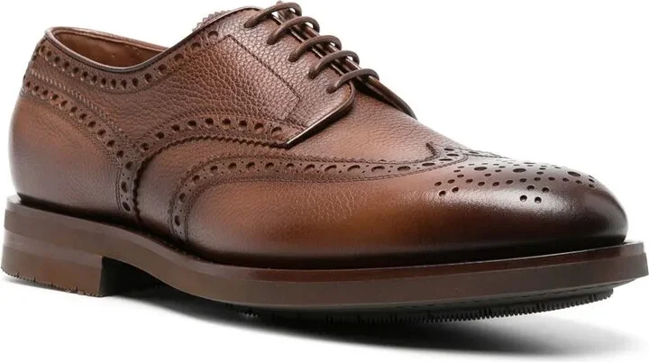 leather Derby shoes - Image 2