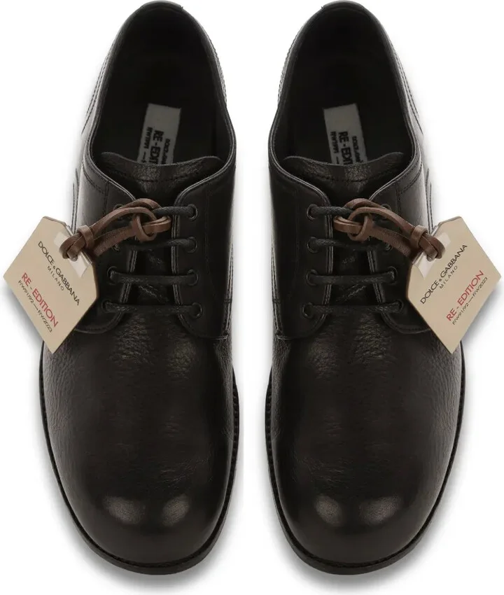 Leather Derby Shoes - Image 4