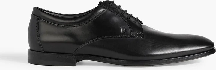 Leather Derby shoes