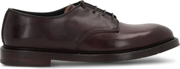 leather Derby shoes
