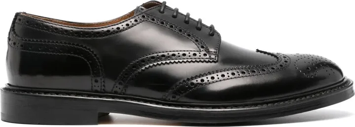 leather Derby shoes