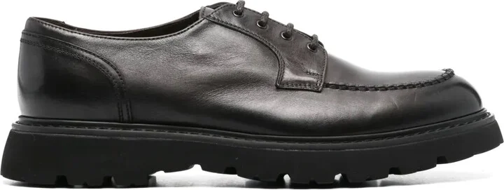 leather Derby shoes