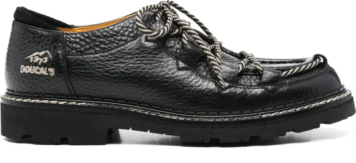leather Derby shoes