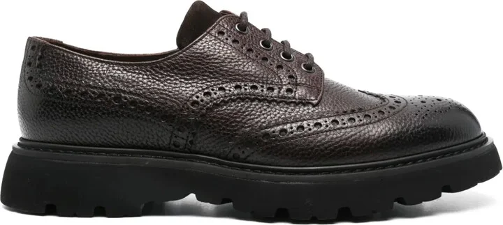leather Derby shoes