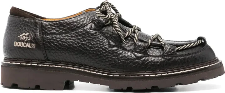 leather Derby shoes