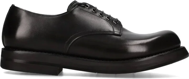 leather Derby shoes